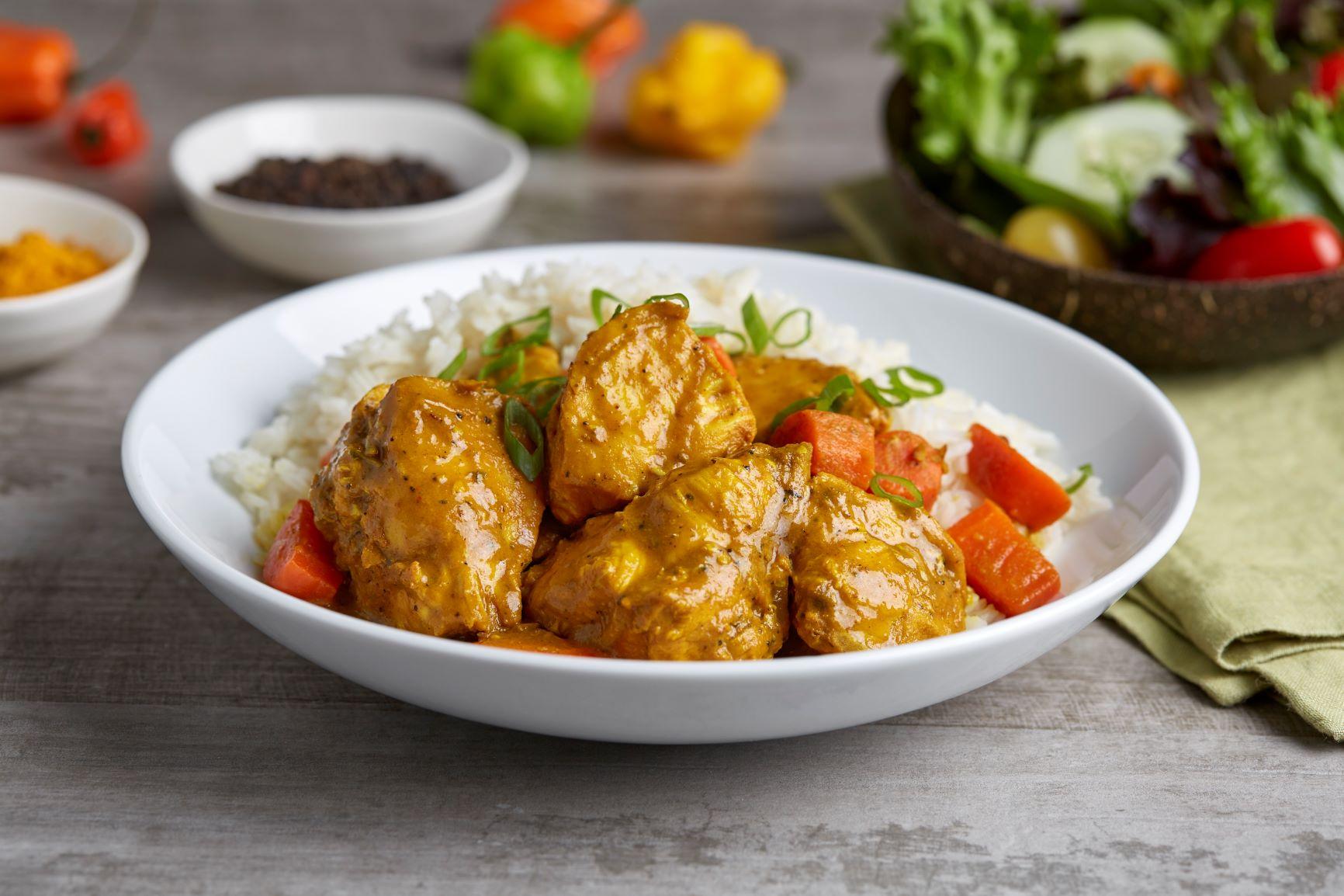 Curry Chicken - Lunch Special.