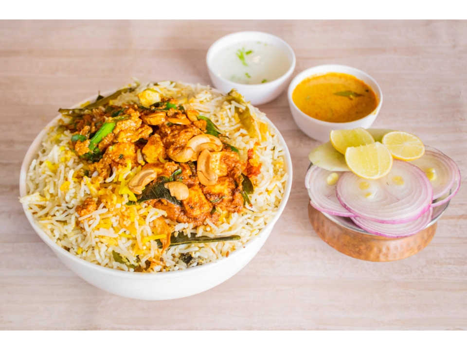 Kaju Gobi Biryani FM.