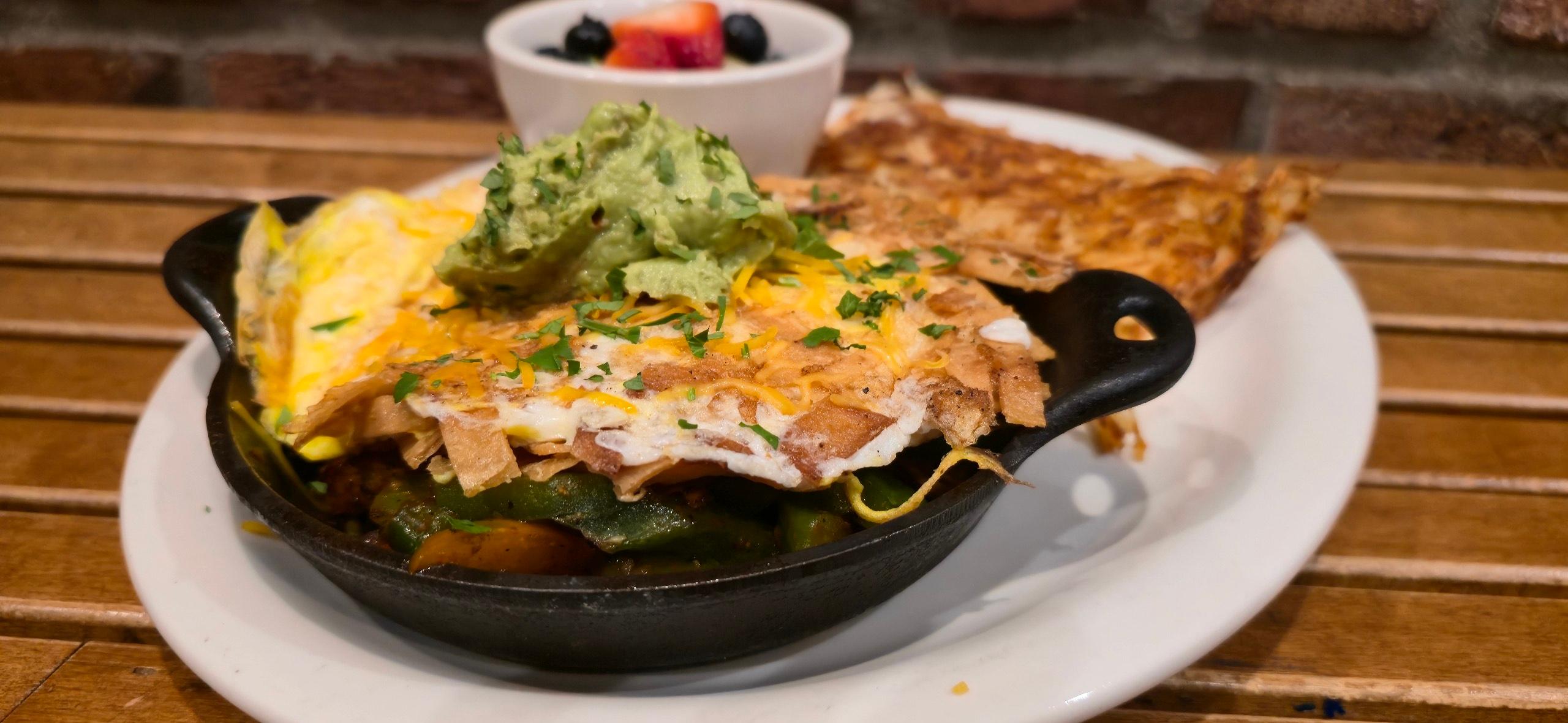 Fajita Chicken Breakfast.