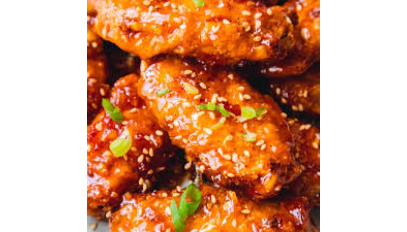 Sweet Chilli Chicken Wings (6)-Halal.