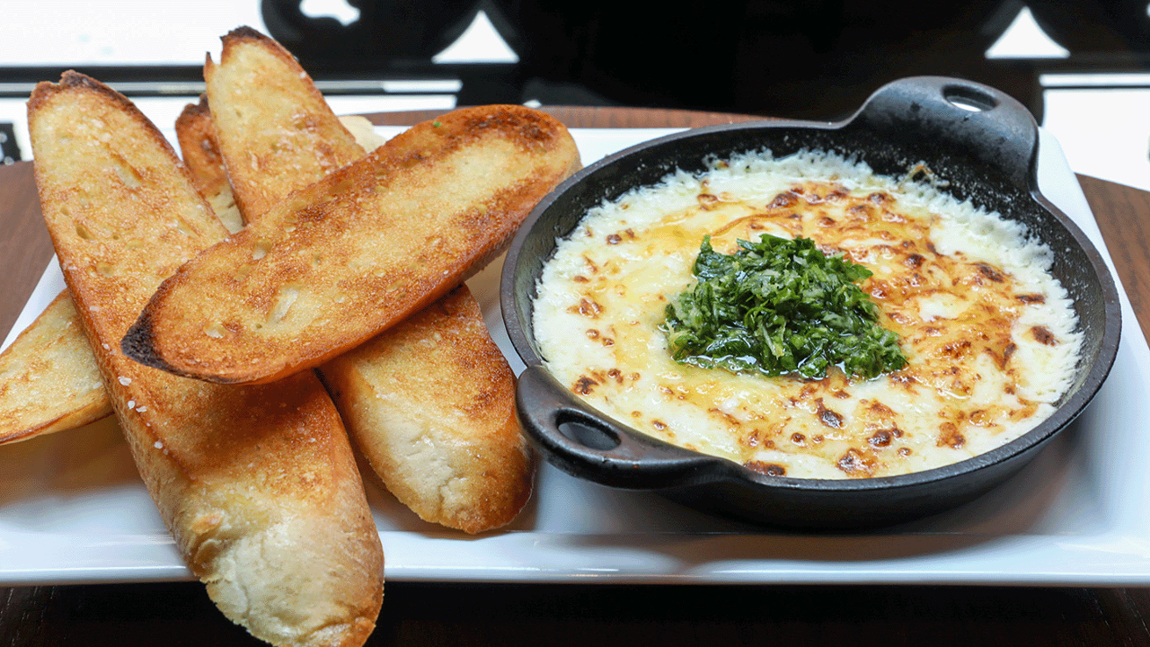 Baked Cheese Dip.