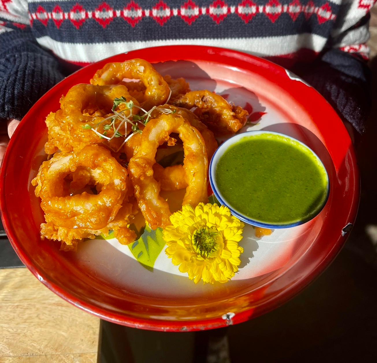 Crispy Calamari.