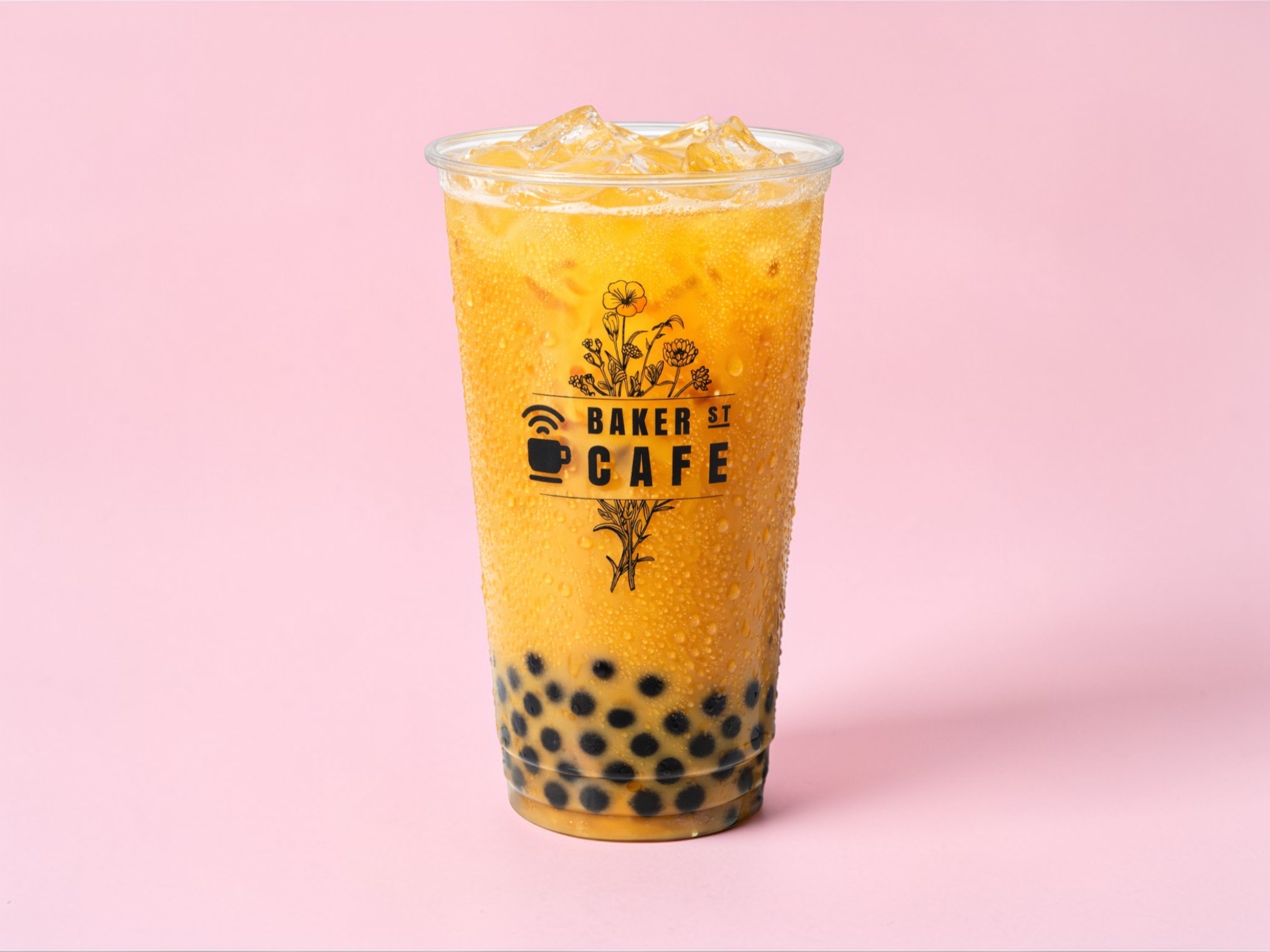 Peach Passion Fruit Boba.