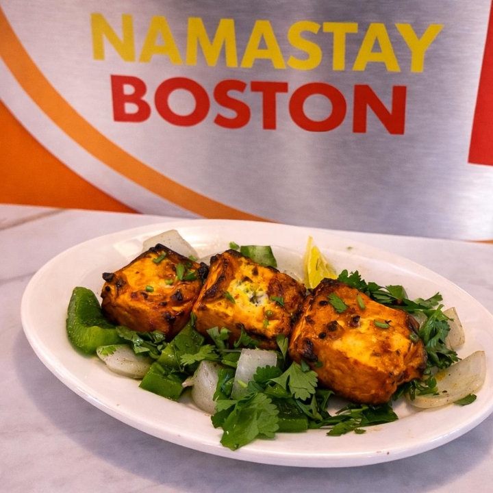 Pepper Paneer Tikka.