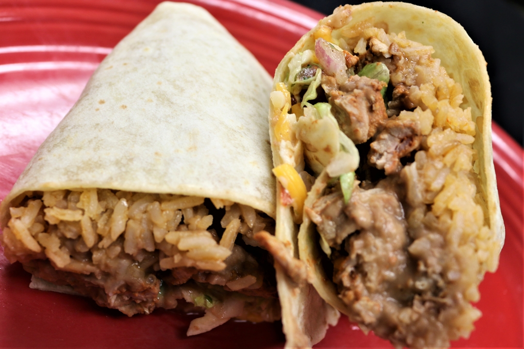 Al Pastor Burrito.