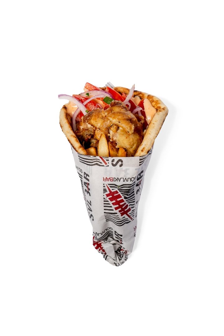Chicken Yeero Pita.