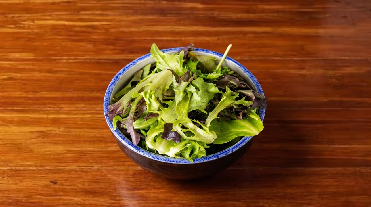 Mixed Greens with Balsamic Vinaigrette.