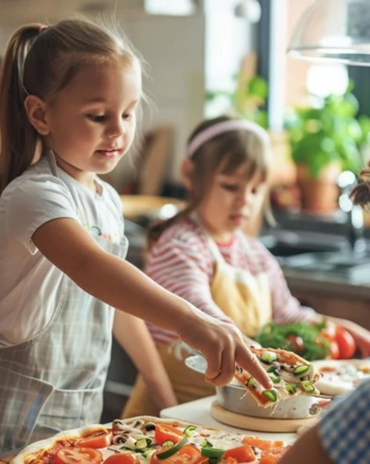 Kids Make Your Own Pizza.