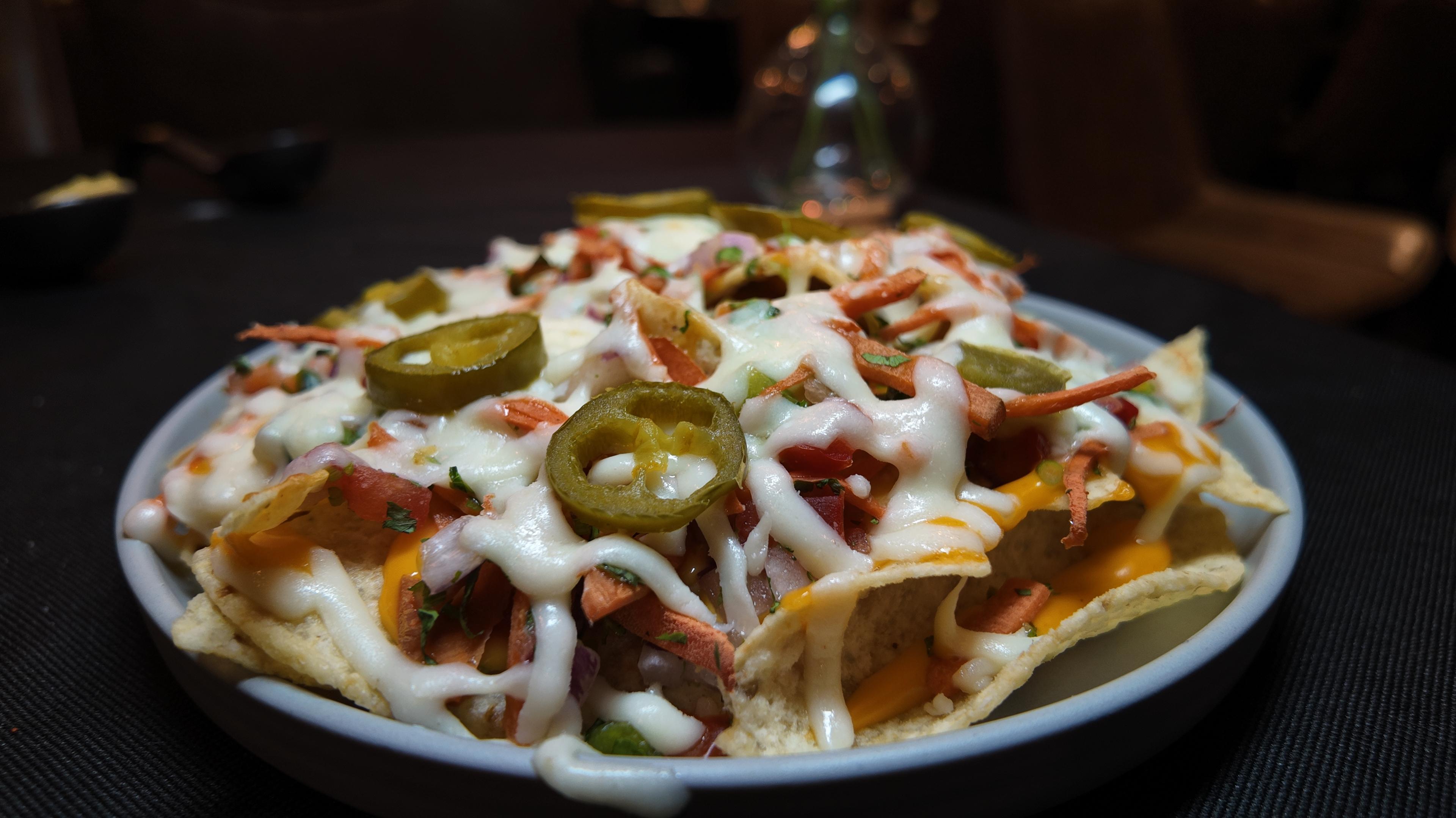 Chatpata Loaded Nachos.