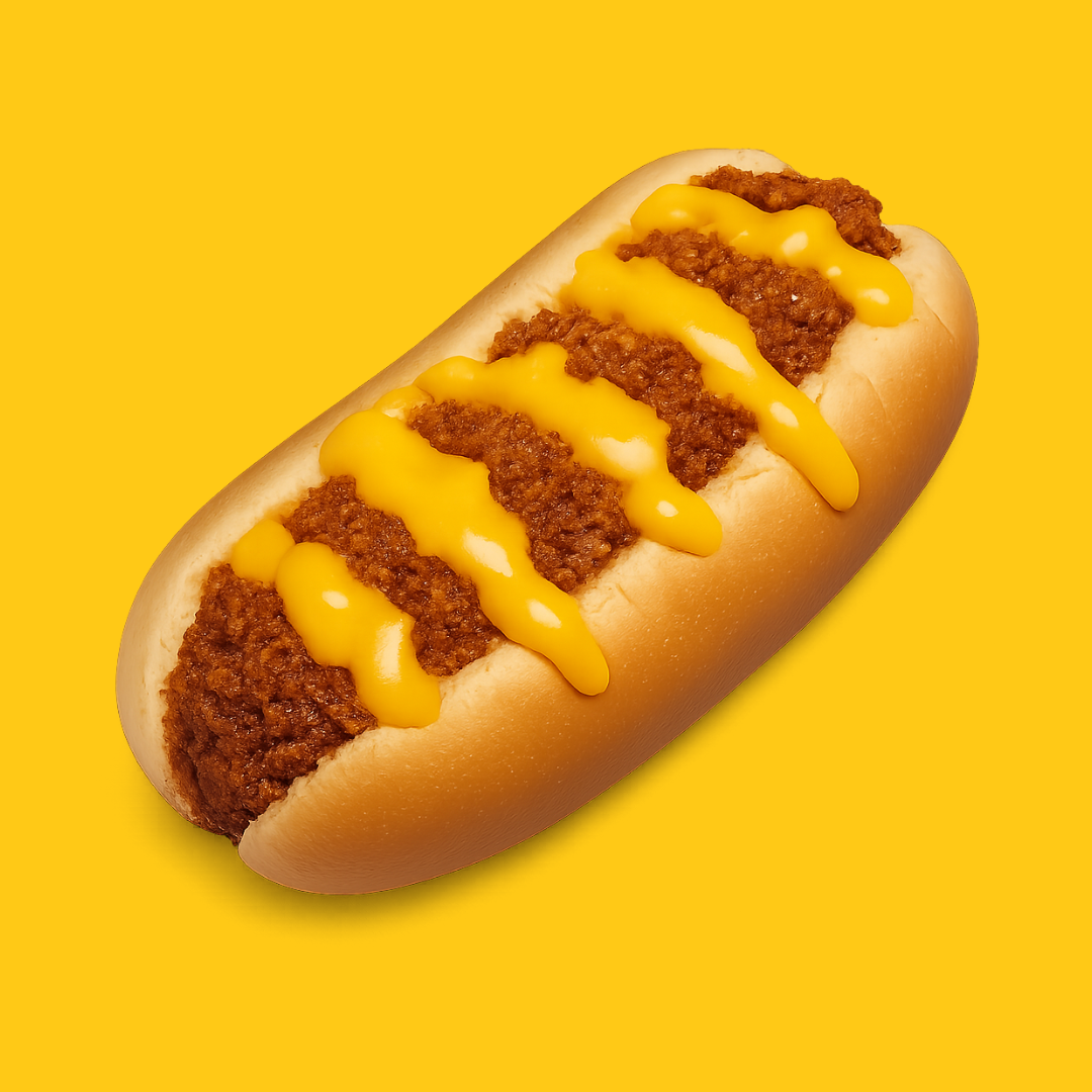 Chili Cheese Dog.