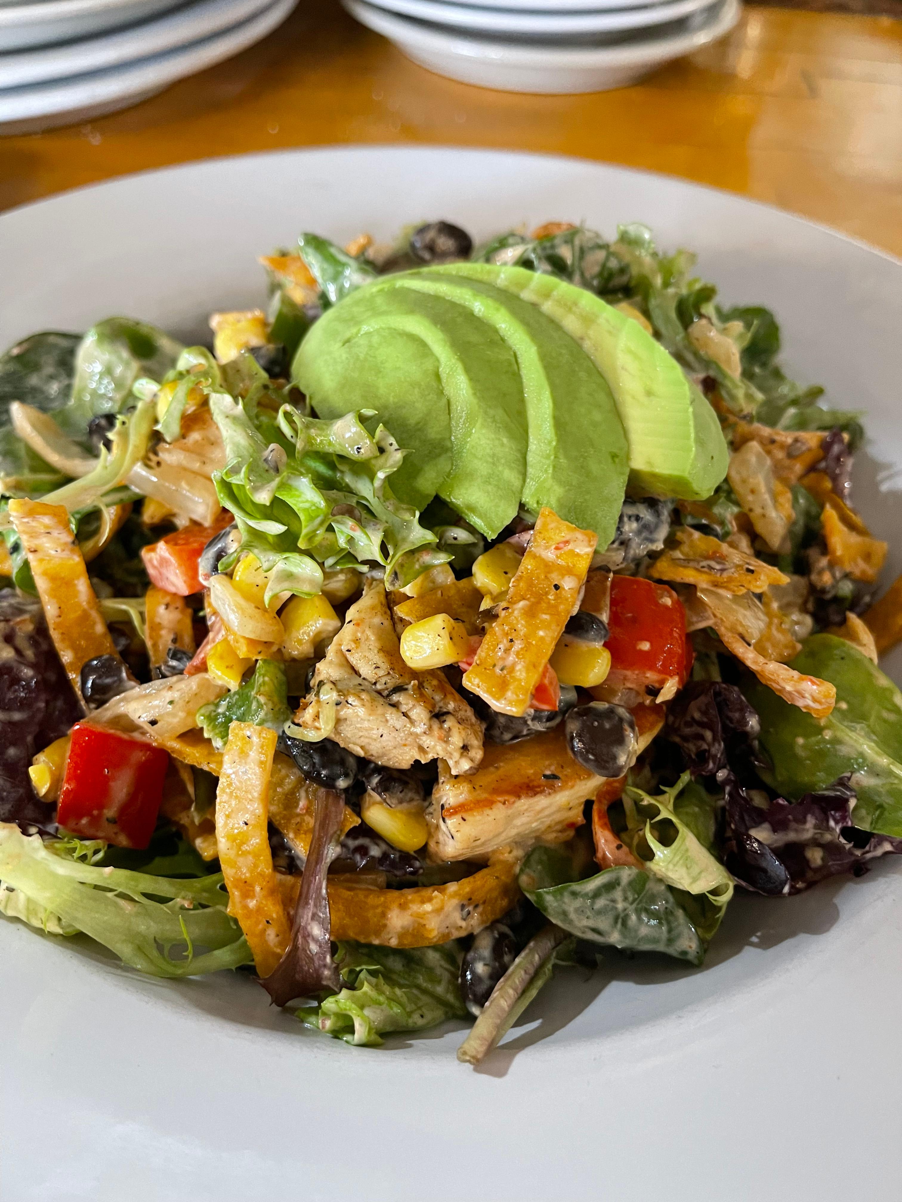 SOUTHWEST CHICKEN BOWL.