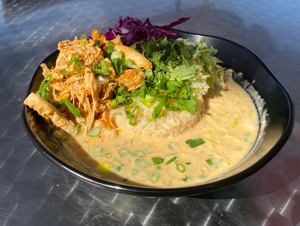 Coconut Curry Rice Bowl.