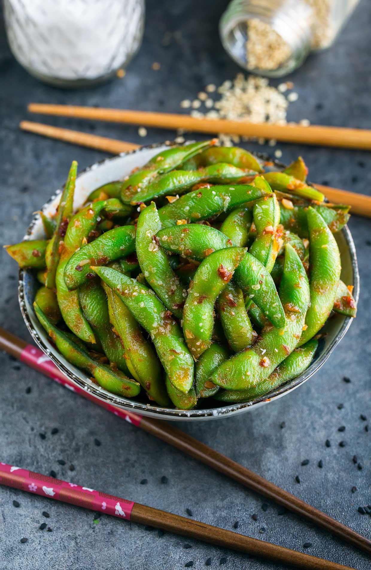 EDAMAME ( SPICY ).