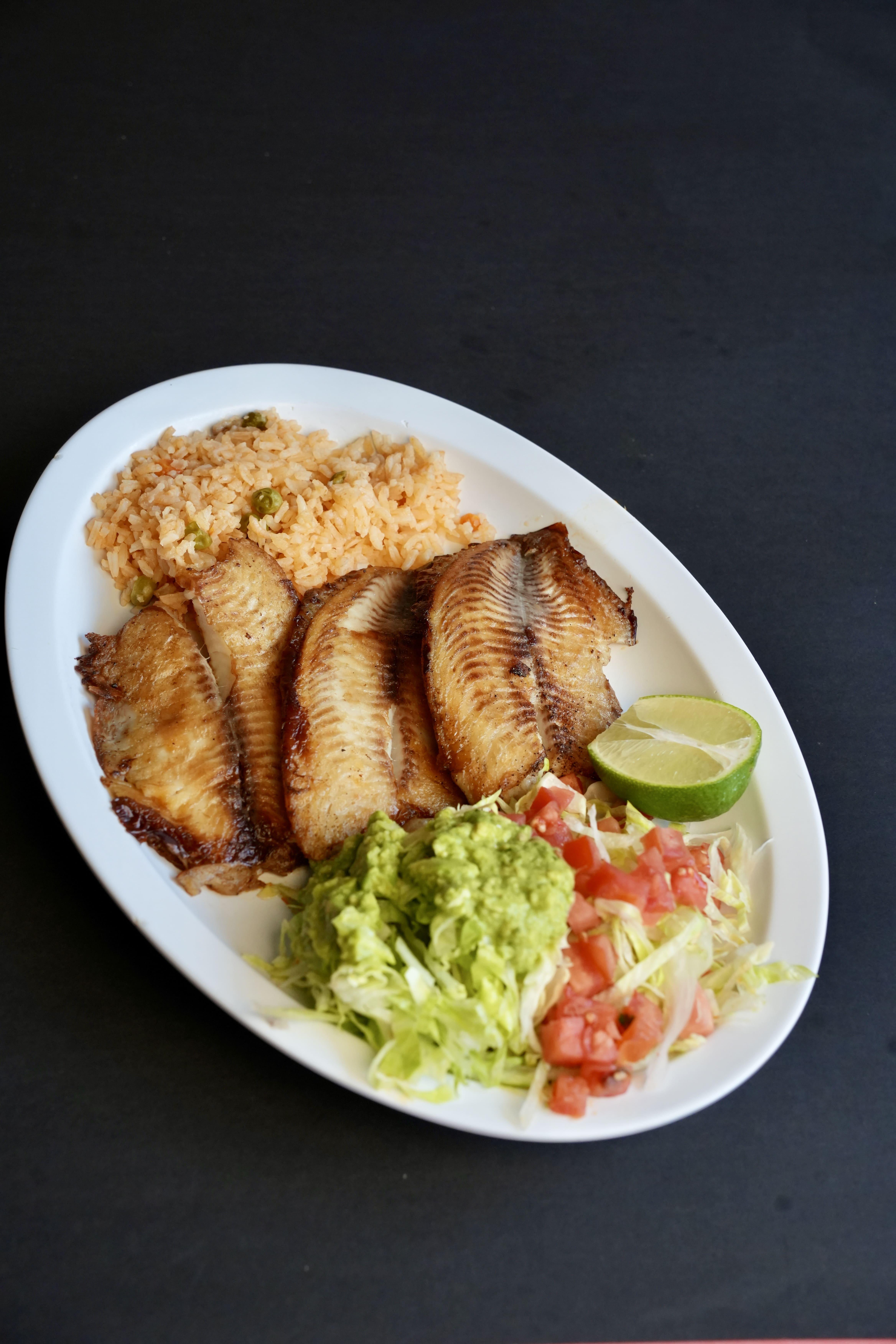 Tilapia Dinner.
