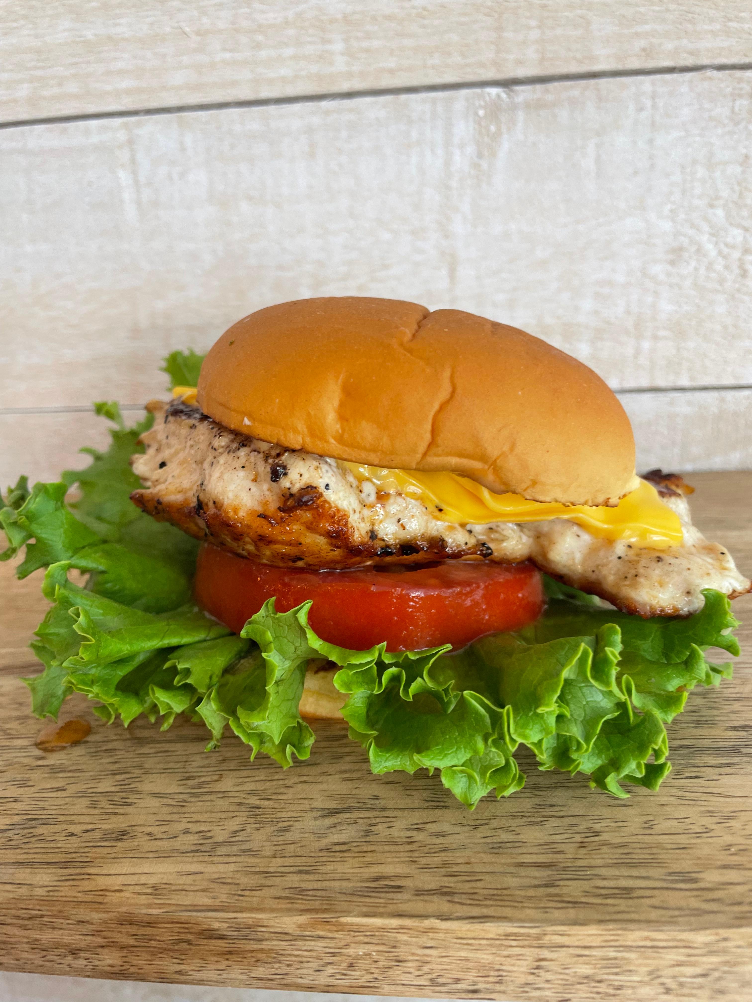 Grilled Chik’n Sandwich.