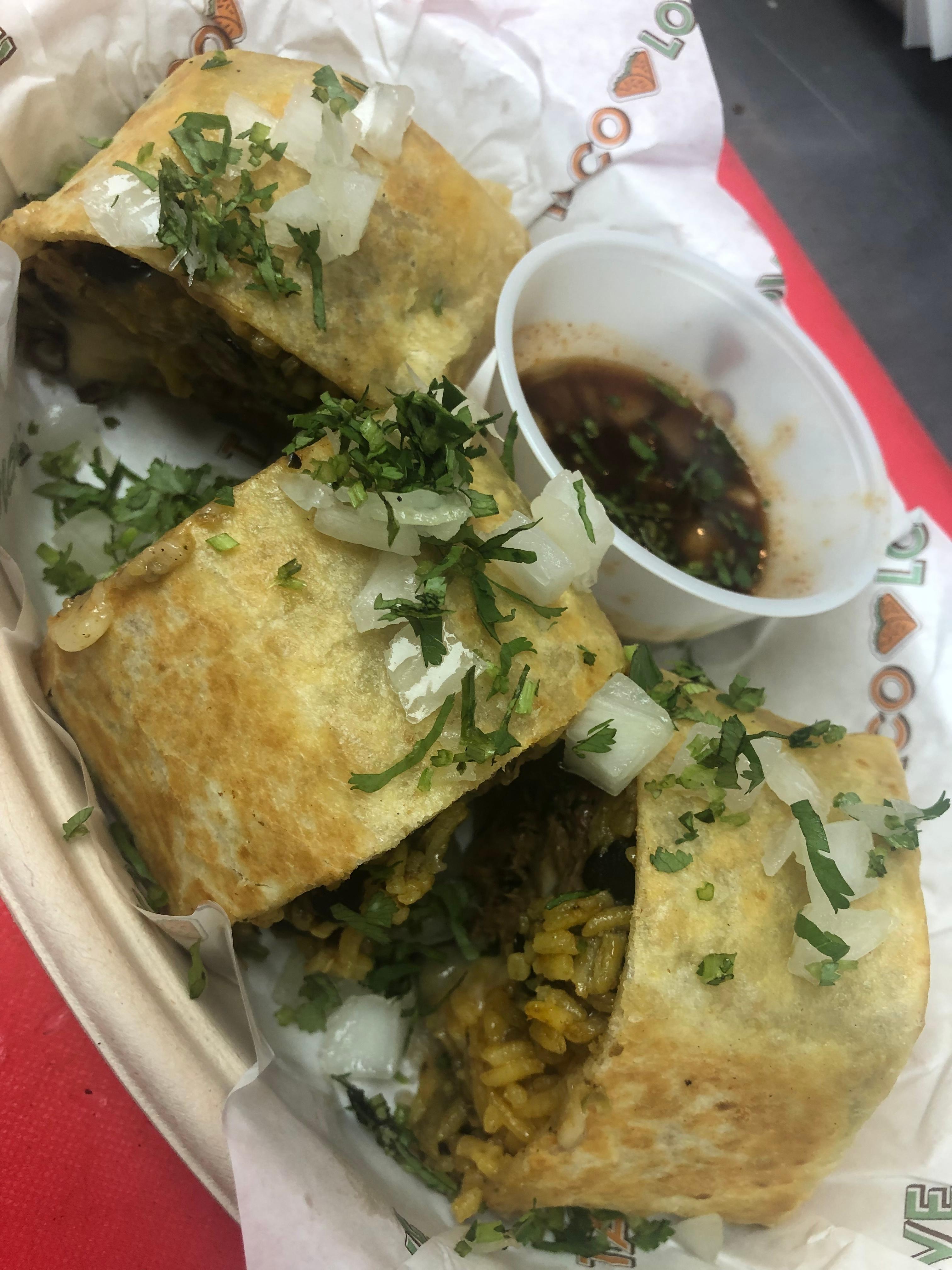 Birria Burrito.