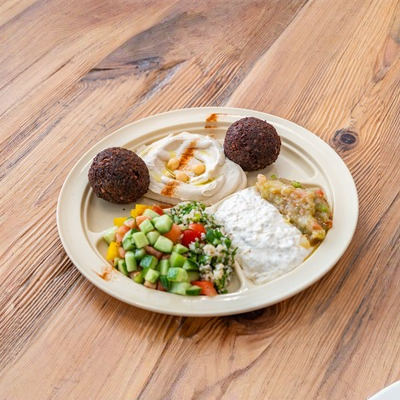 Falafel Platter.