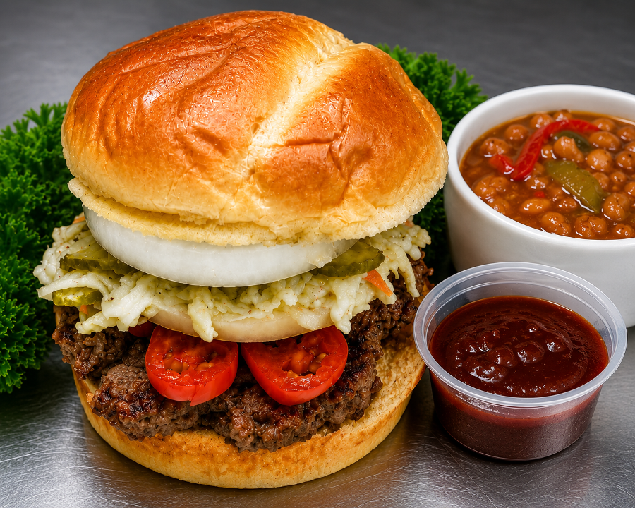 Pitt Boss Burger Combo.