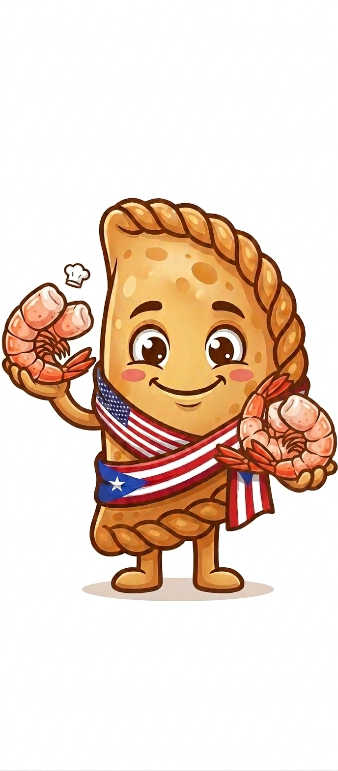 SHRIMP EMPANADA.