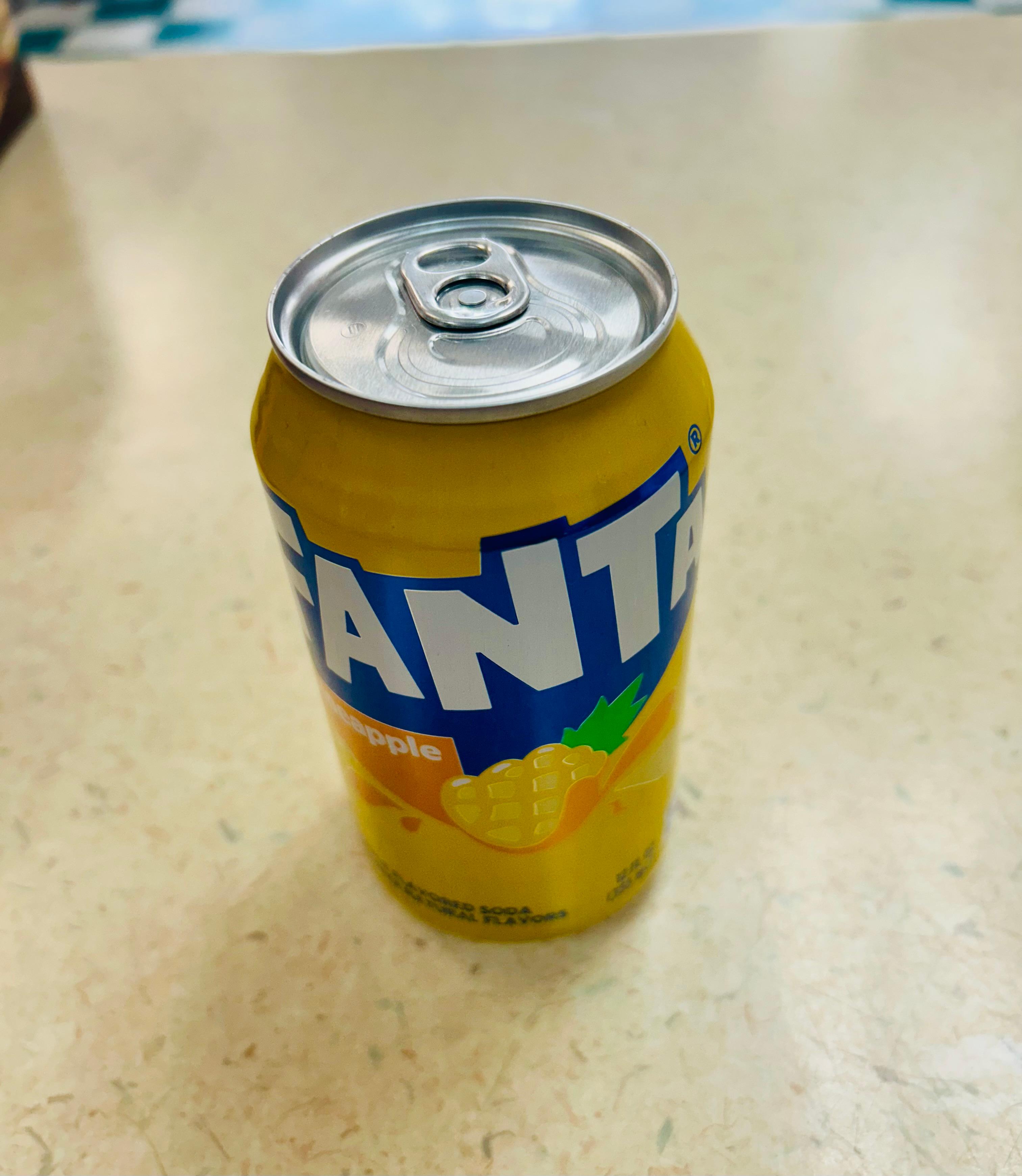 Fanta Pineapple.