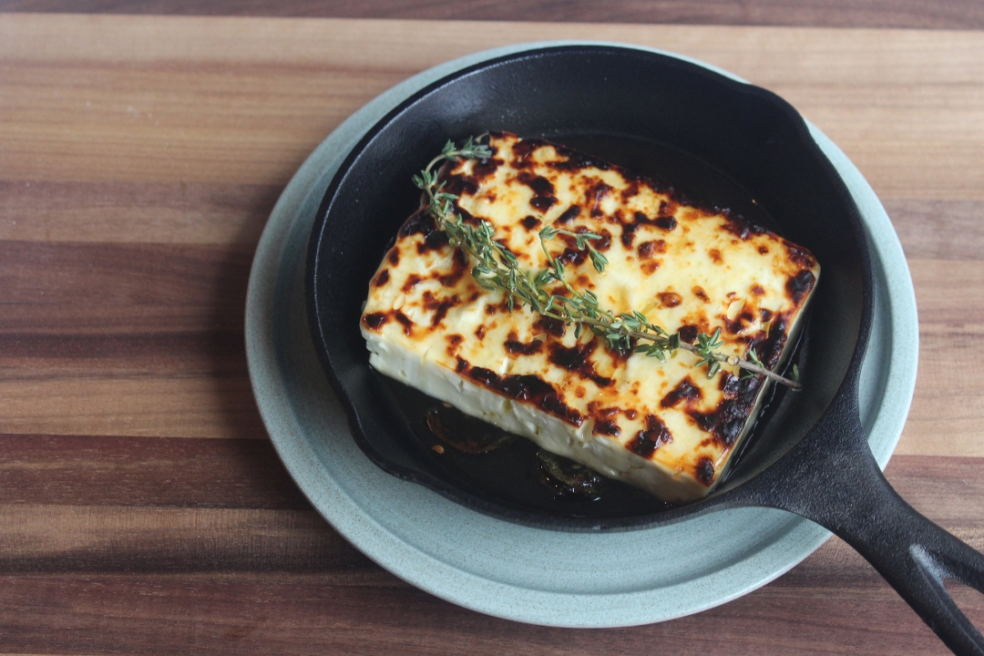 BAKED FETA.