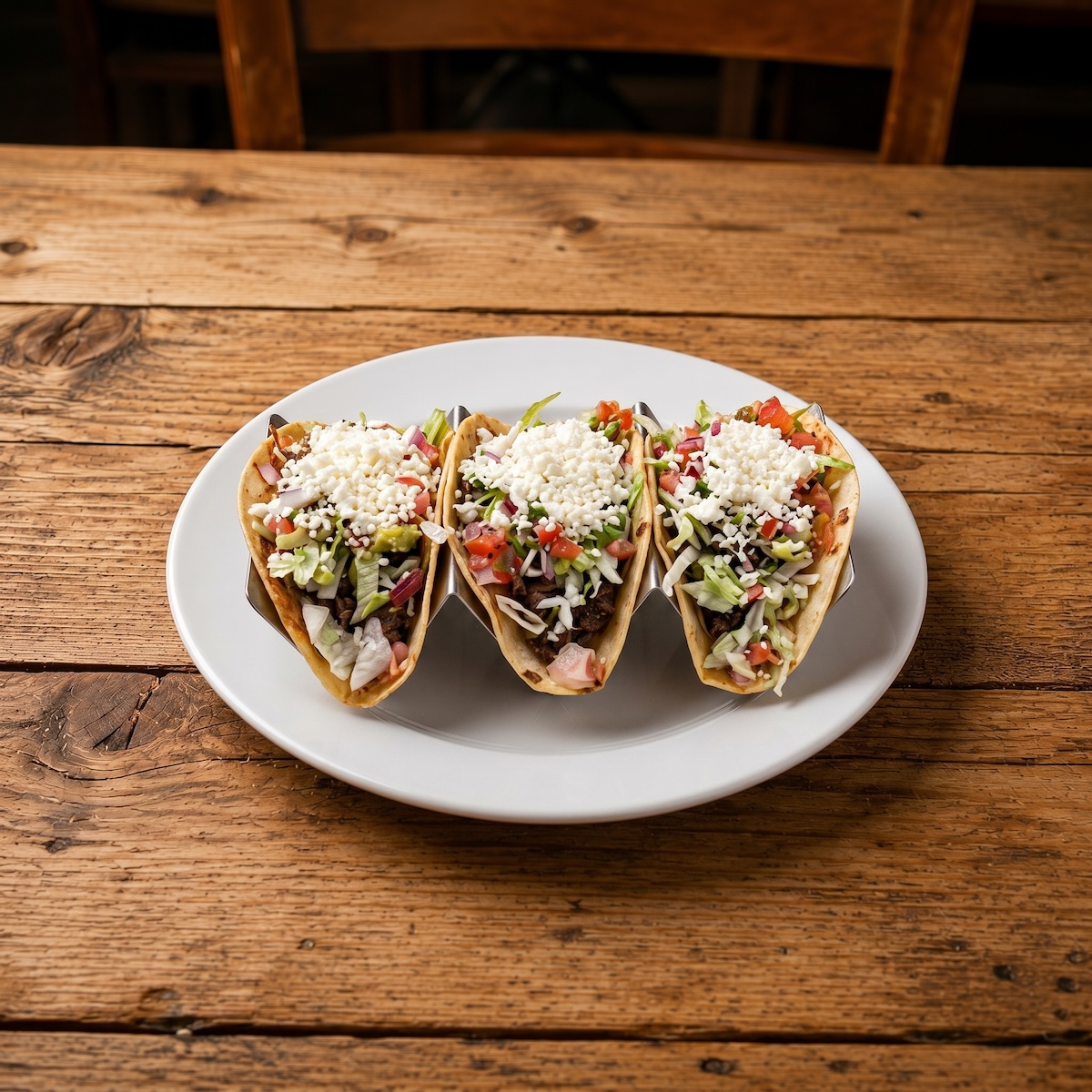 Cheesy DBL Stacker Taco.