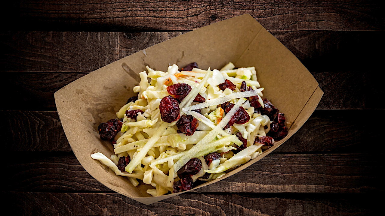 Apple Cranberry Coleslaw.