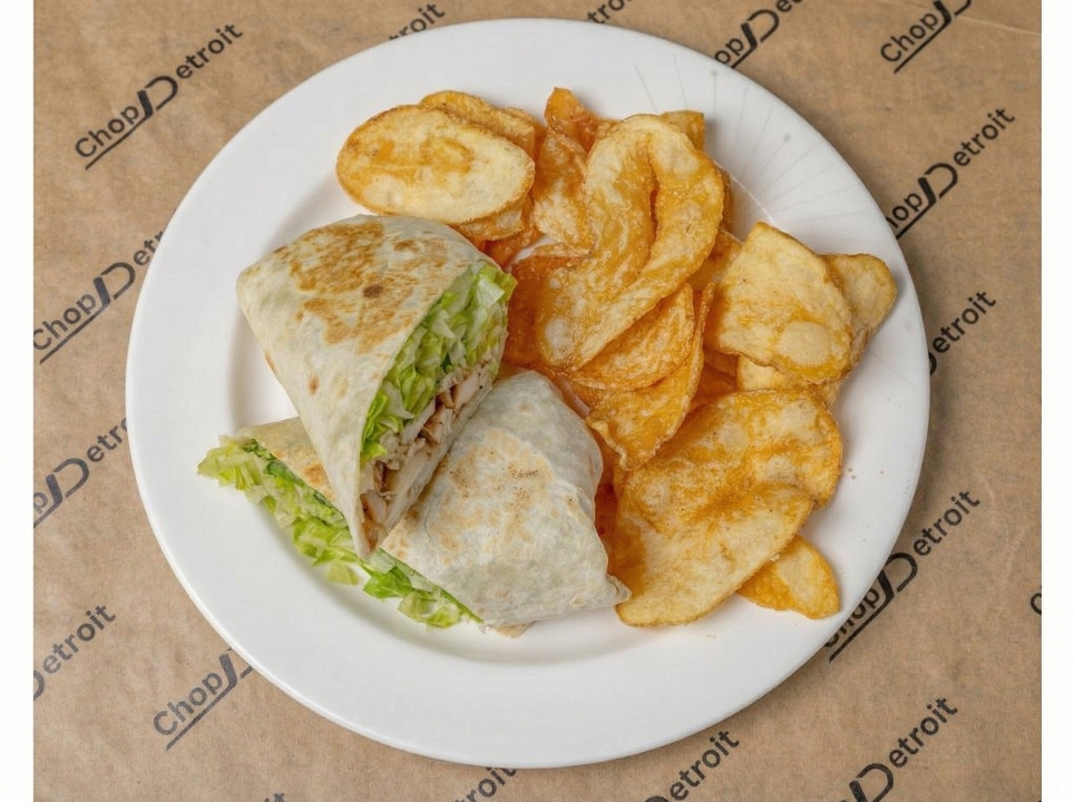 Chicken Caesar Wrap.