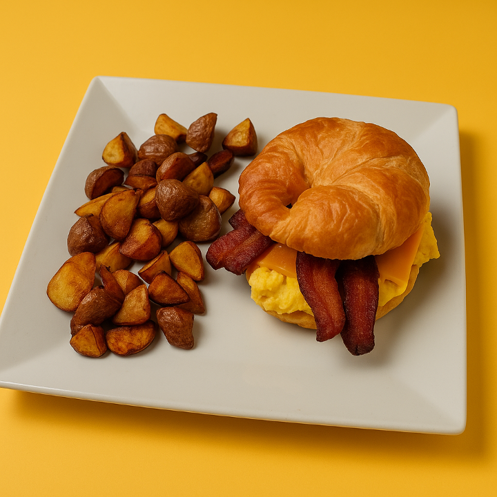 Breakfast Croissant.