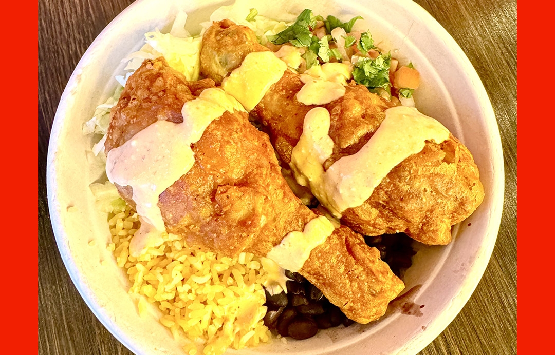 Mexican Crispy Drums Bowl.