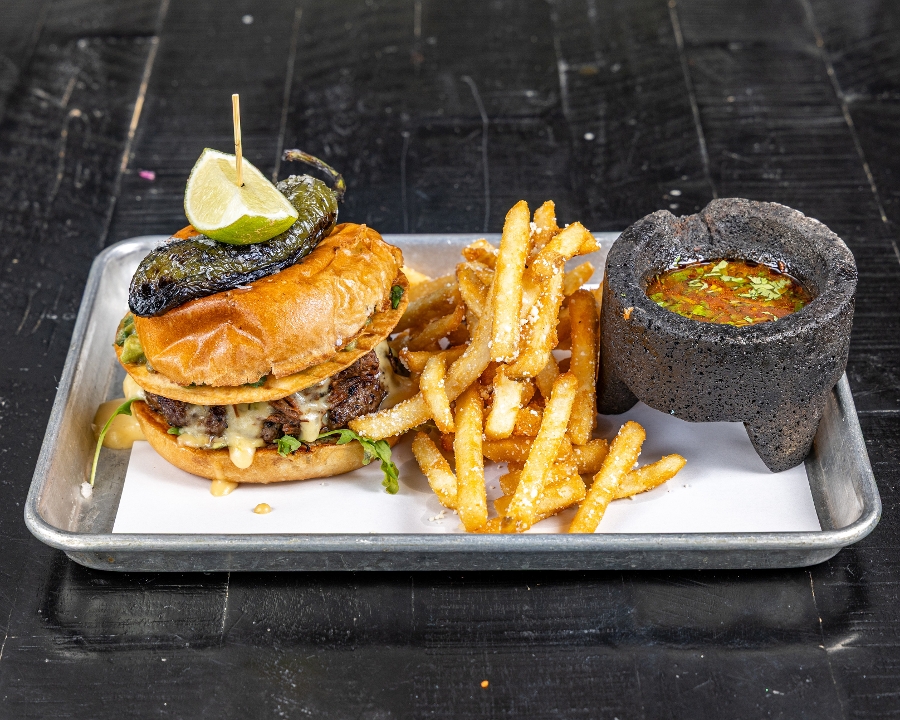 Smoked Birria Burger.