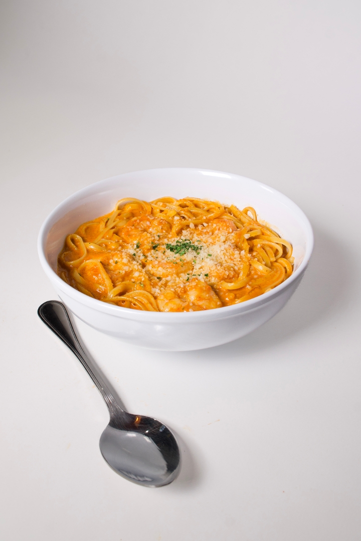 Creamy Shrimp Noodle.