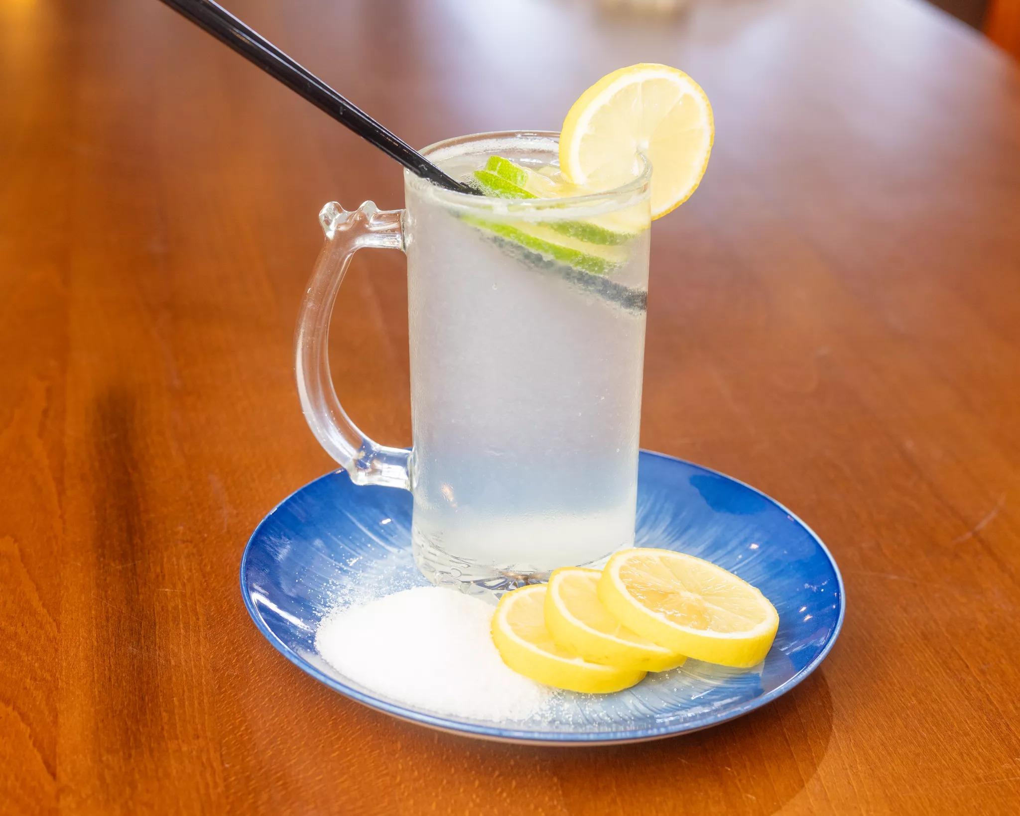 Fresh Lime Soda.