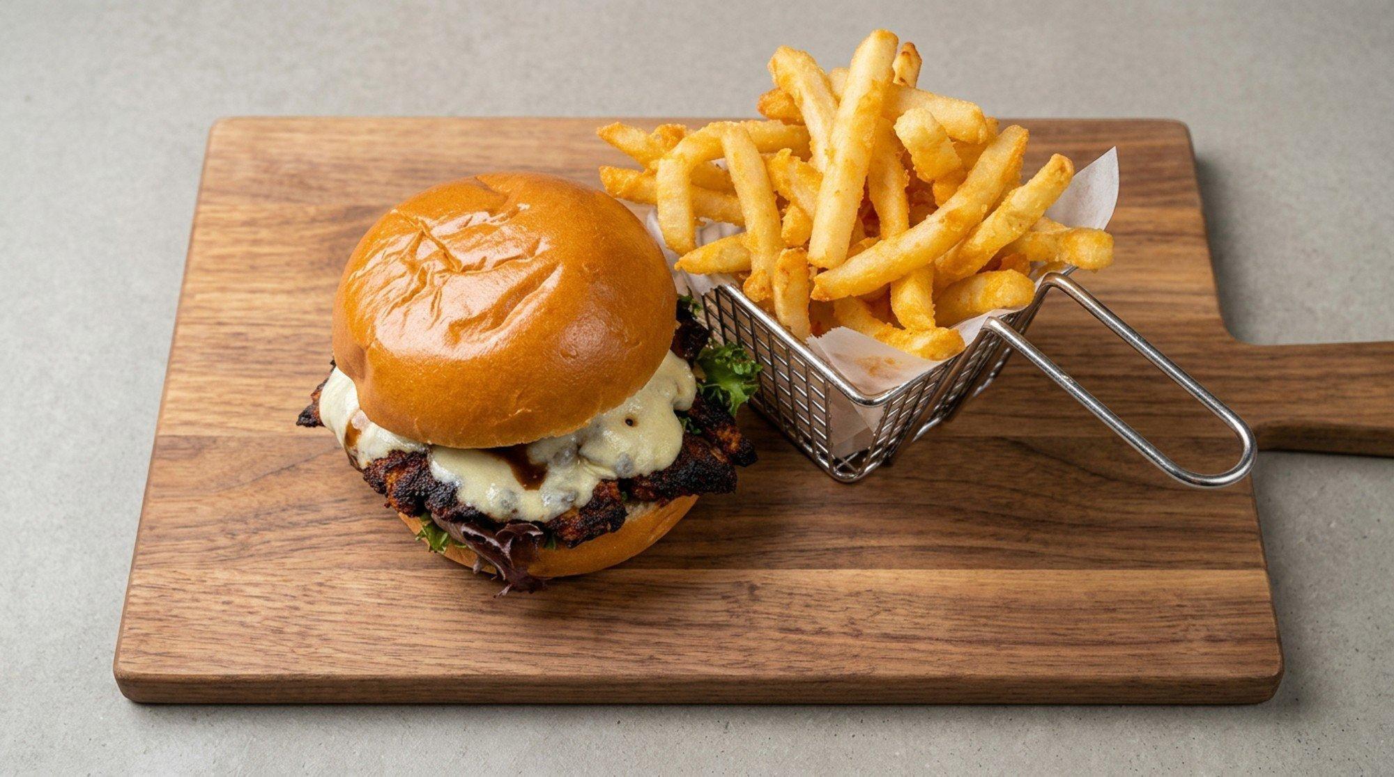 Blackened Chicken Sandwich Brioche.
