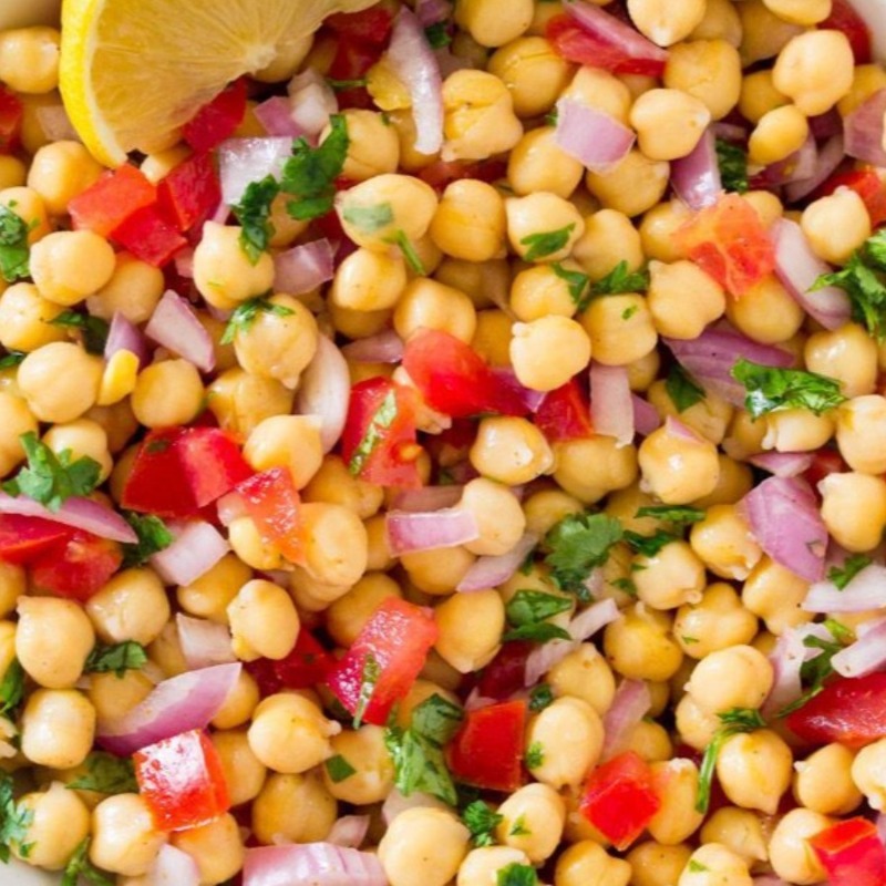 Chickpeas Chaat.