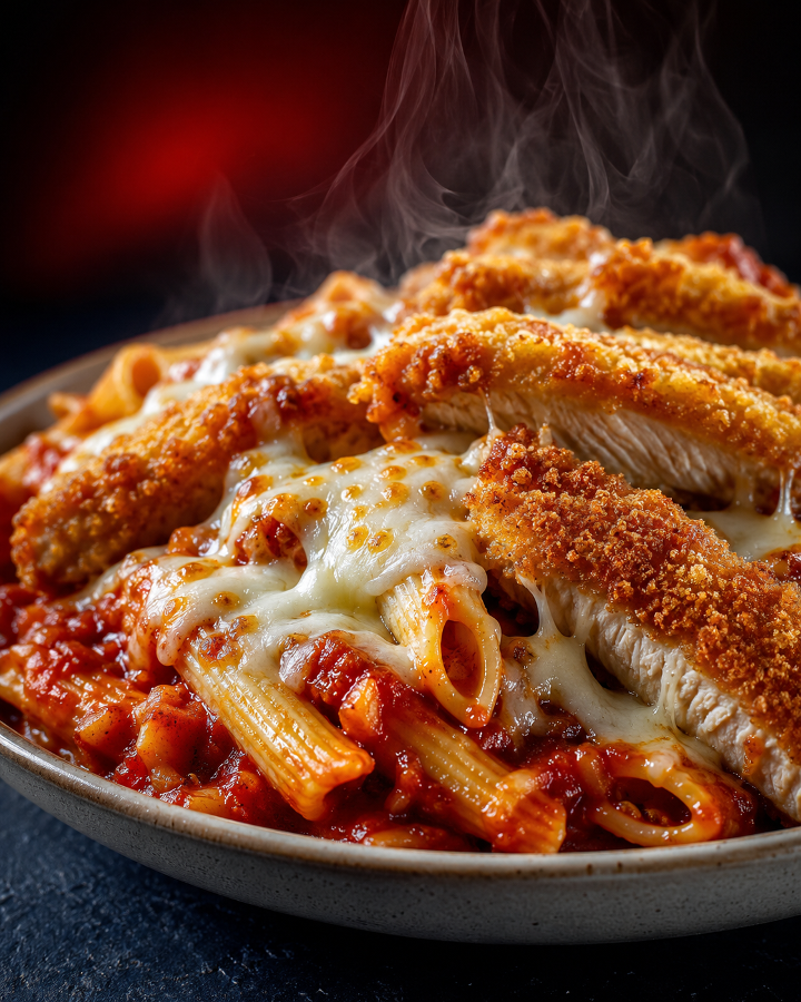 Penne w/ Chicken Finger.