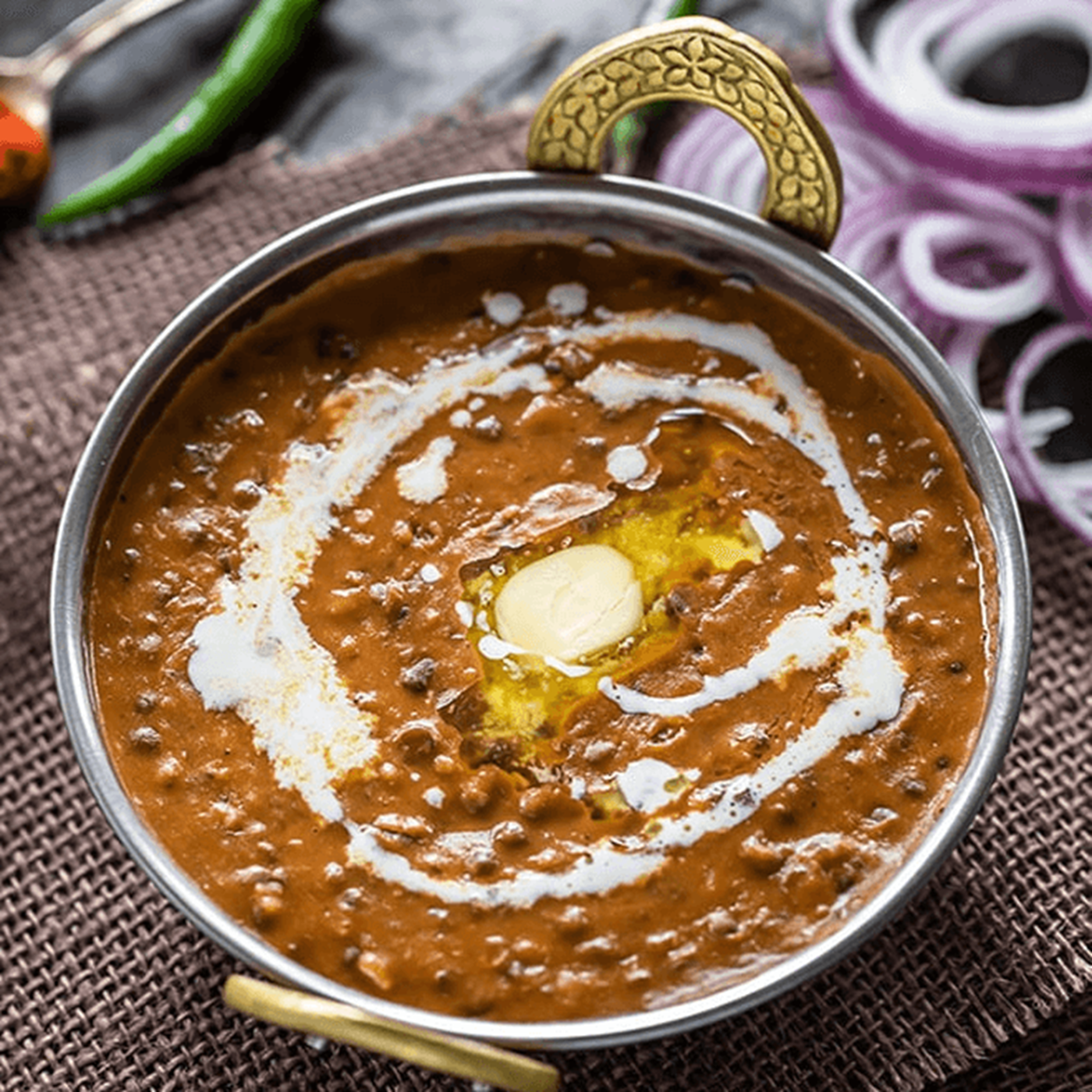 Dal Makhani (Creamy Lentils).