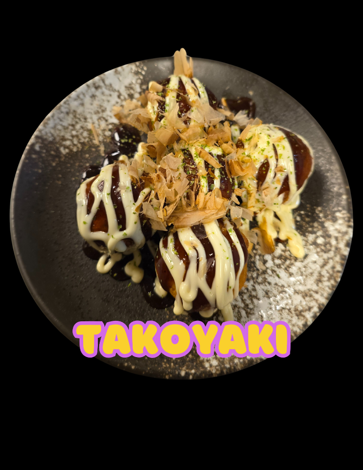 Takoyaki.