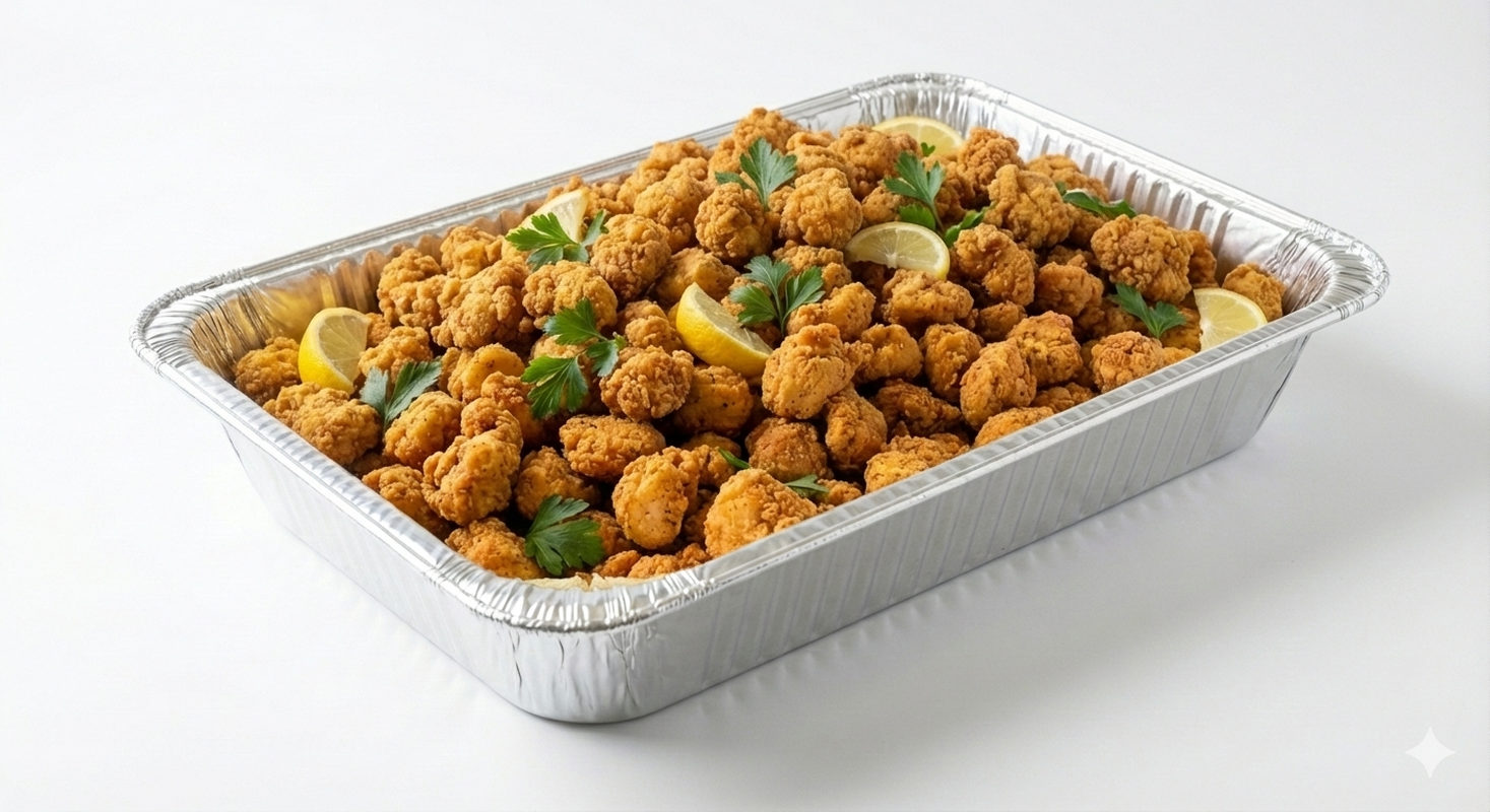 Crispy Chicken Bites Tray (Serves 8-10).