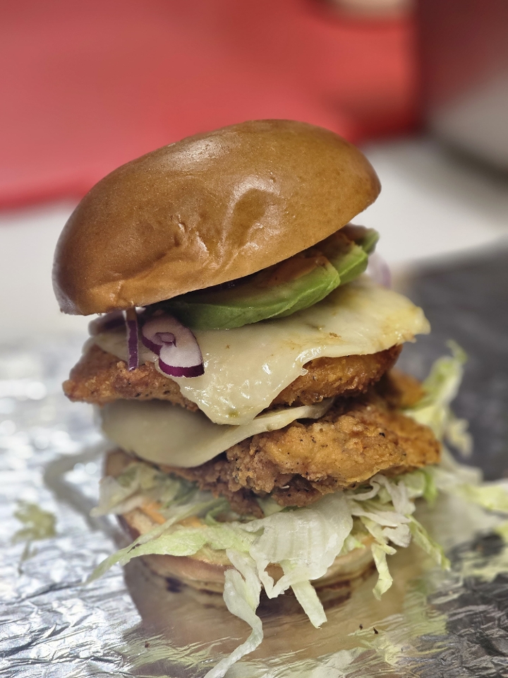 Jack Chicken Avocado Sandwich.