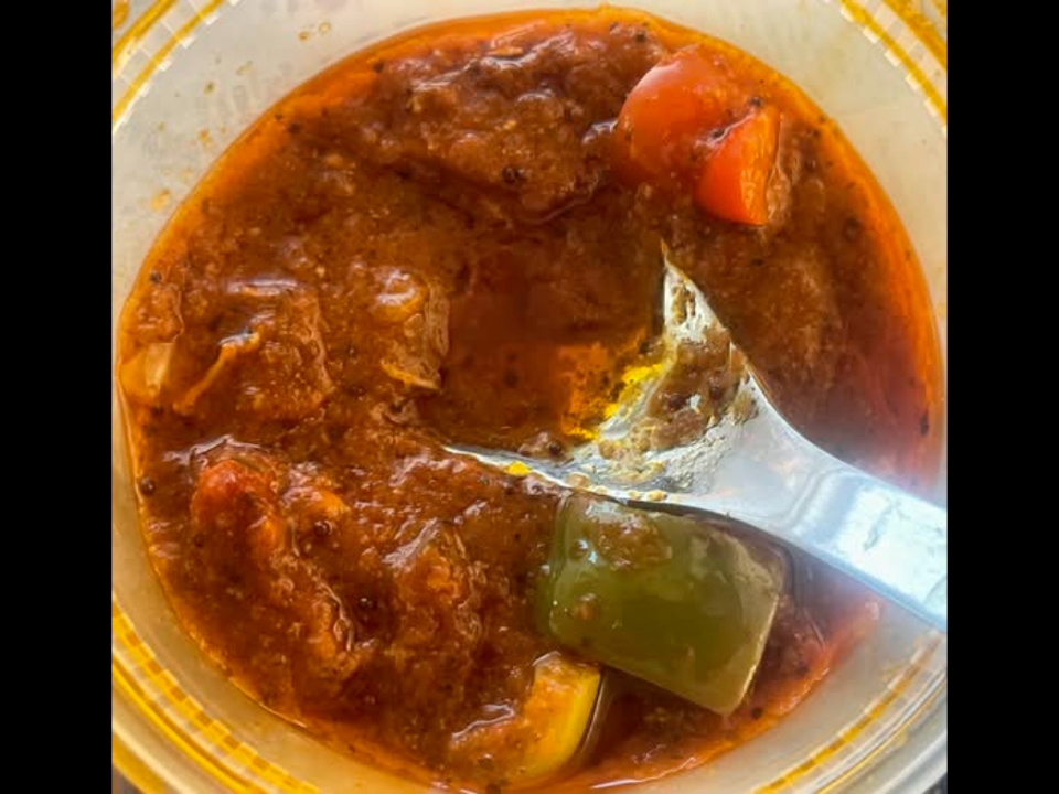 CHICKEN KADHAI.