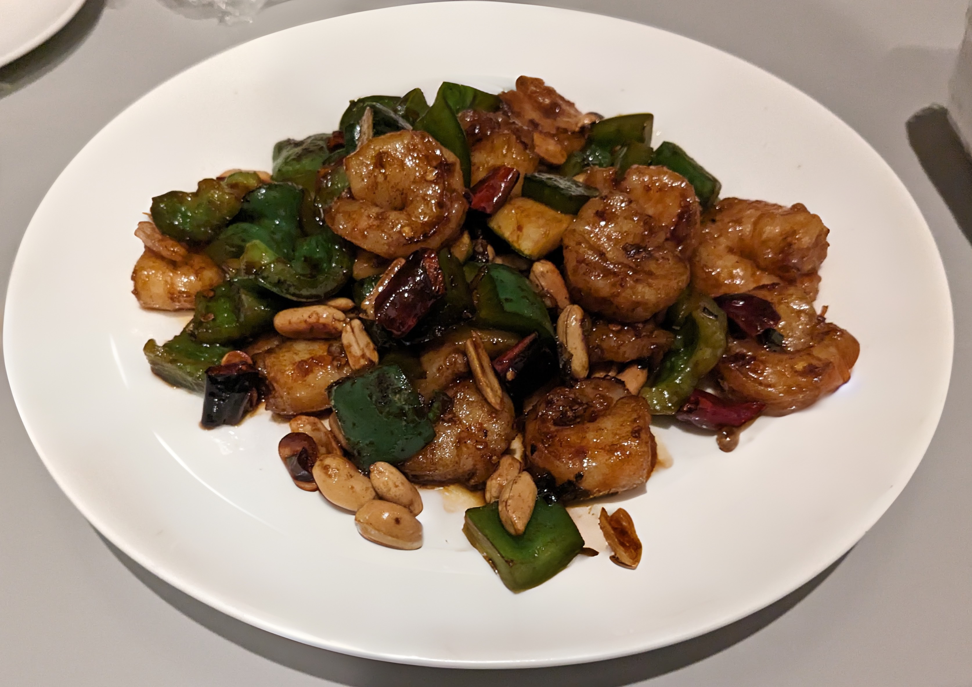 54 宫保虾Kung Pao Shrimp🌶️.