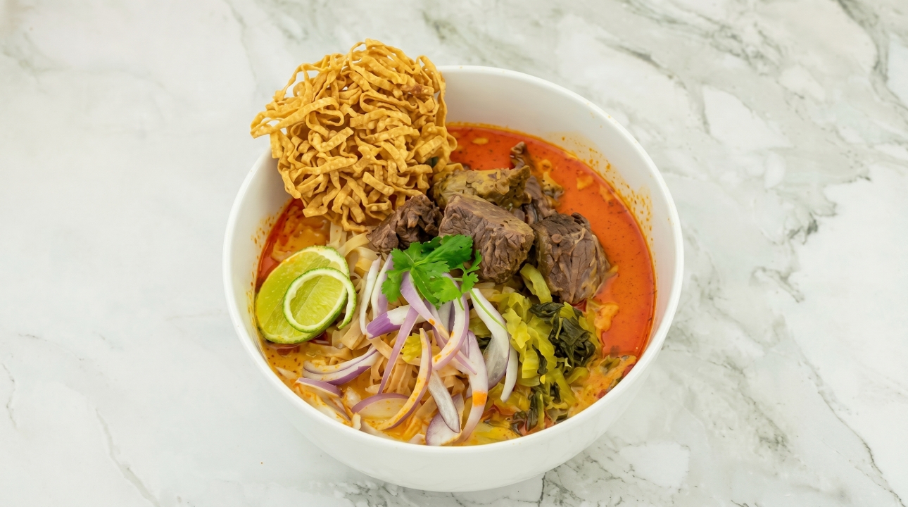 N1 Khao Soi (Northern Thai Curry Noodles).
