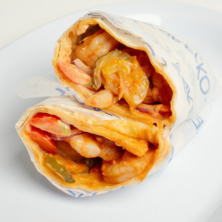 Shrimp Wrap.
