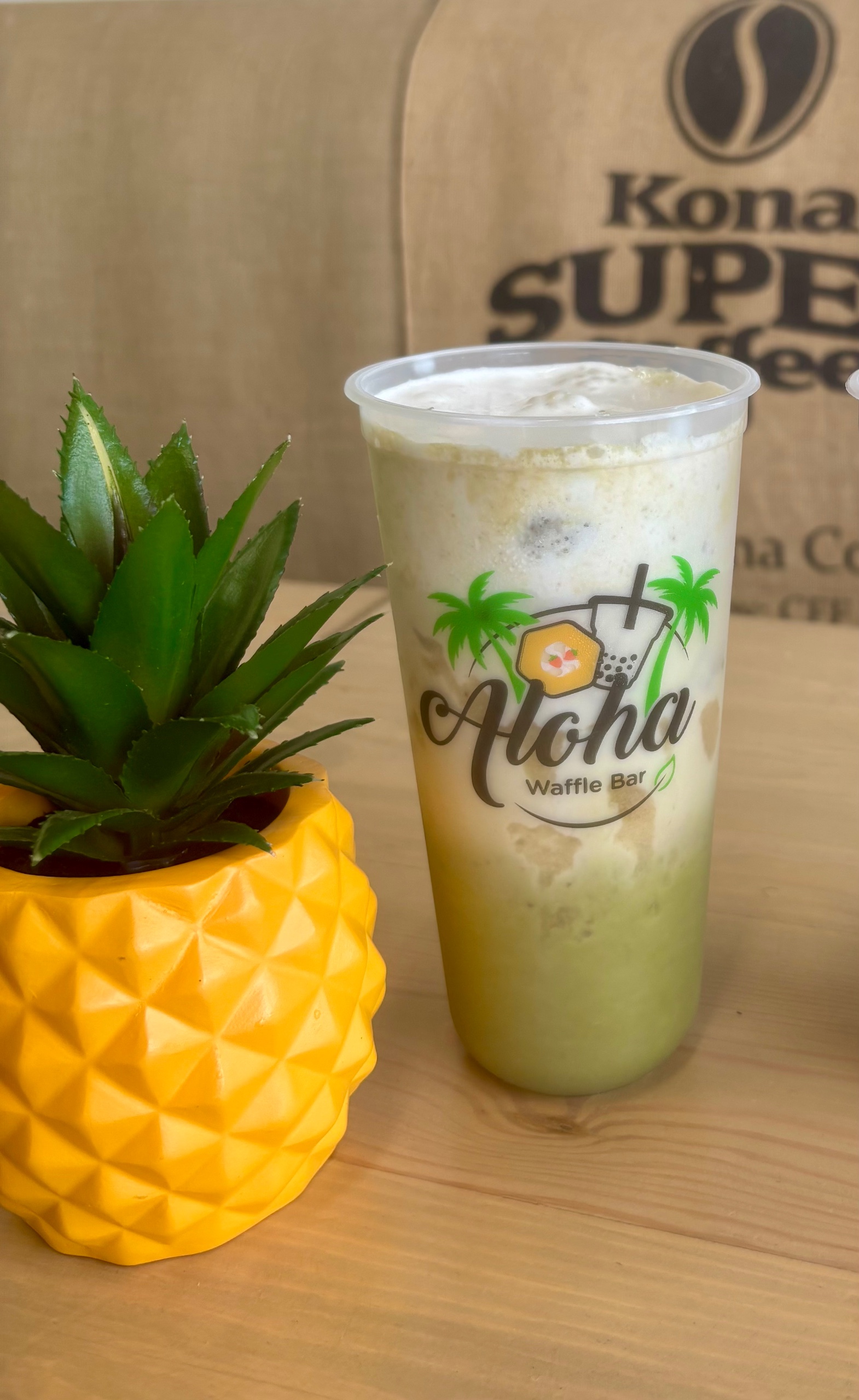 Banana Fosters Matcha.