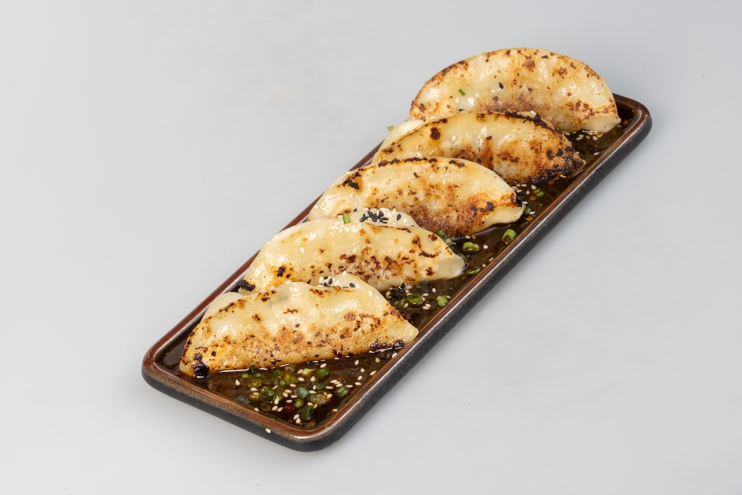 Pork Gyozas.