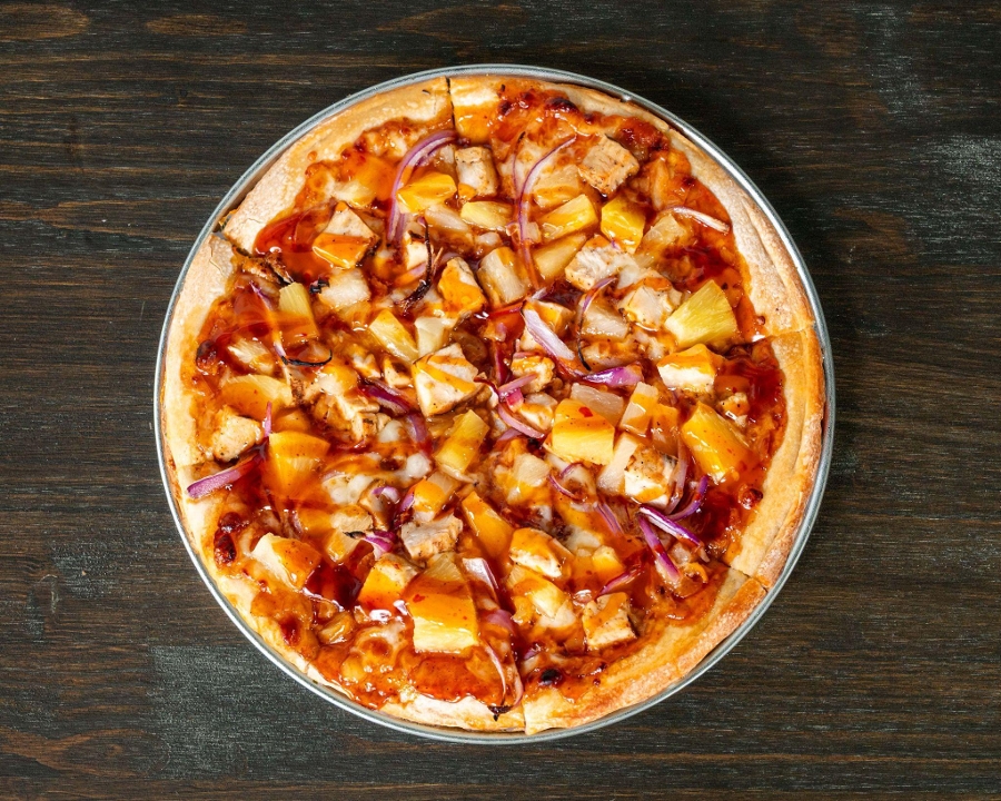 Teriyaki Pizza.