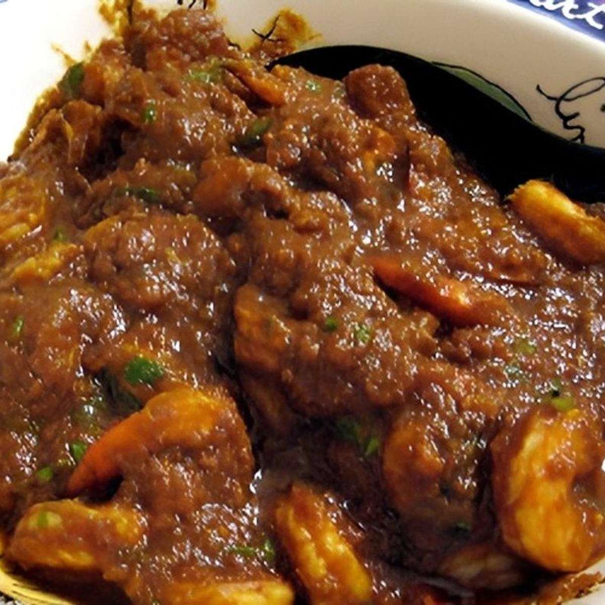 Shrimp Bhuna Mirch Wala.