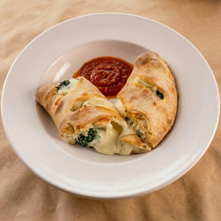 Spinach Stromboli.