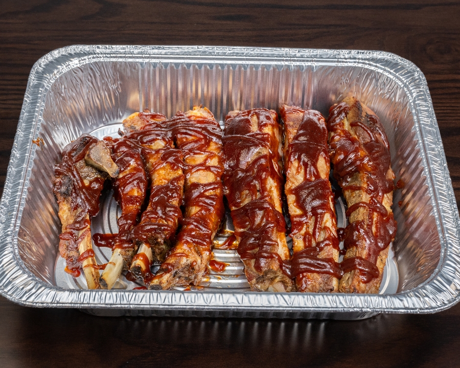 Half Slab Honey Glazed Pork Ribs A La Carte.
